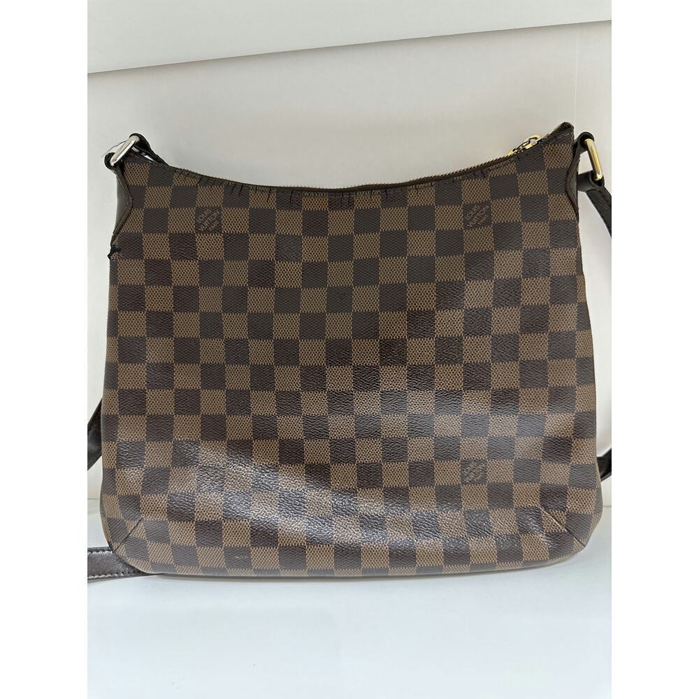 Louis Vuitton Damier Ebene Canvas Bloomsbury PM Crossbody Bag - Good Condition - Picture 2 of 8